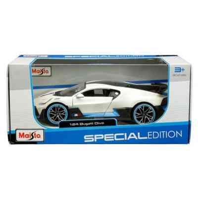 Машина Maisto Bugatti Divo белый 1:24 (31526 met. white) Винница
