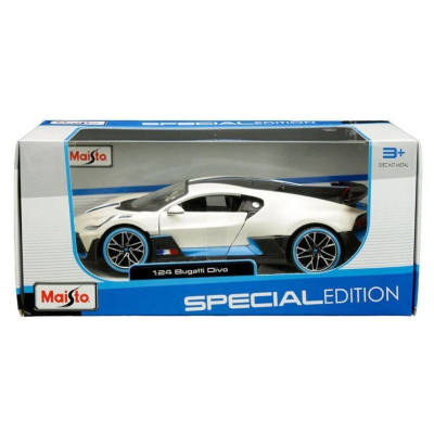 Машина Maisto Bugatti Divo белый 1:24 (31526 met. white) Винница - изображение 6
