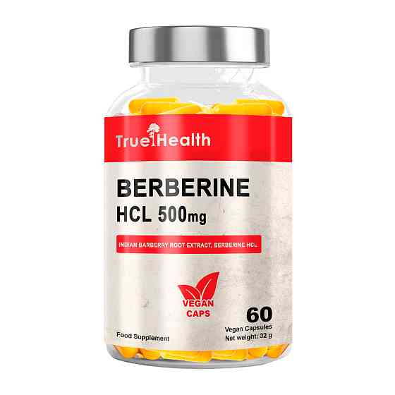Берберин гидрохлорид True Health Berberine HCL 500 мг 60 капсул Луцк
