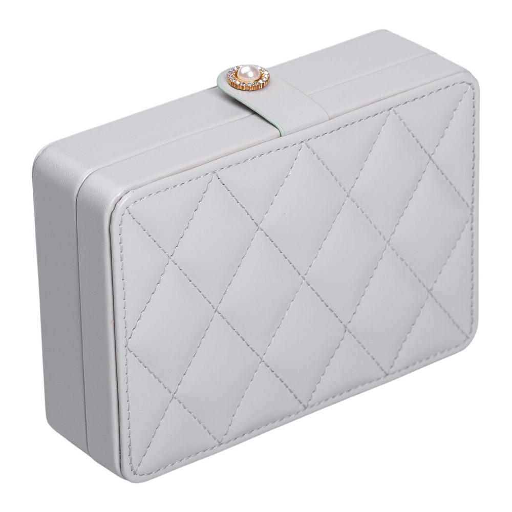 Скринька для прикрас з еко шкіри 16×11×4.7 см органайзер для ювелірних виробів HP-5-30G Коломия - фото 6