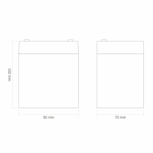Акумулятор 12V 4,5Ah свинцево-кислотна 6FM4.5 Videx Житомир - изображение 3