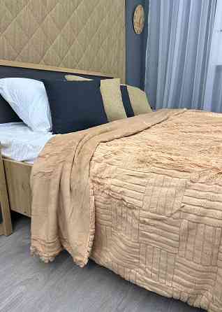 Плед-покривало Преміум 220х240 см (+-5см) Бежевий (87-223) Київ