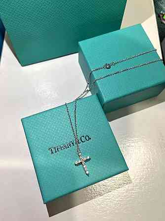 Хрестик Тіффані Срібло 925 Гравірування Tiffany Одеса