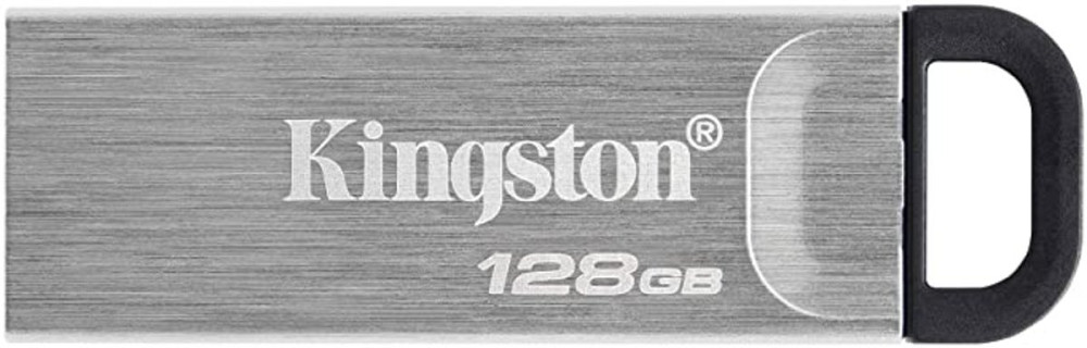 Flash Kingston USB 3.2 DT Kyson 128GB Silver/Black Київ - фото 3