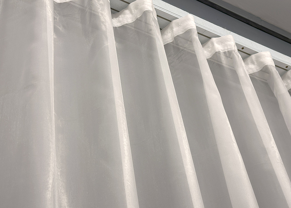 Тюль VR-Textil 001т Органза однотонна Бежевий 400х270 см (42-0491) Київ - фото 7