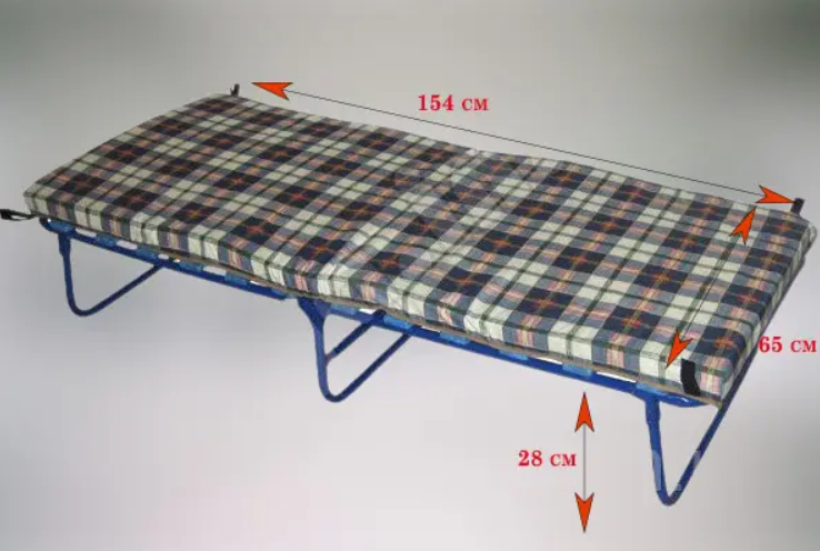 Розкладачка дитяча на ламелях з матрацом ТМ VISTA V-096  Розкладачка — Шезлонг для дому та туризму Кривий Ріг - фото 5