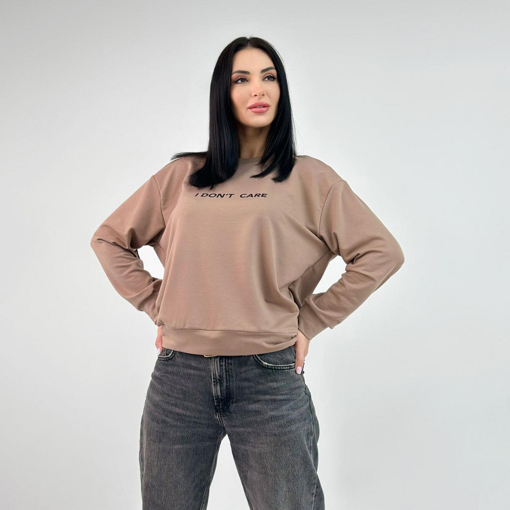 Женский свитшот из двунитки 