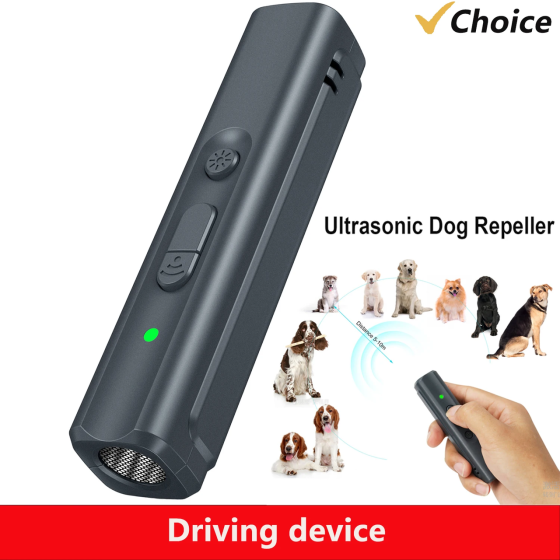 Отпугиватель собак Ultrasonic N11 + ультрафиолетовый фонарик Type-C Винница