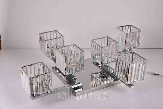 Люстра хрустальная потолочная Sirius Ш 1318/6 CR Киев