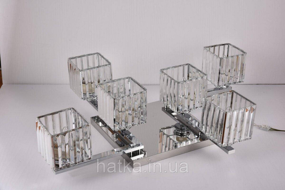 Люстра хрустальная потолочная Sirius Ш 1318/6 CR Киев - изображение 2