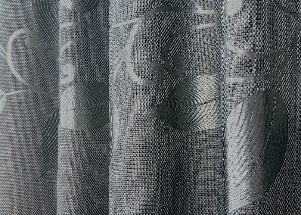 Комплект готових штор VR-Textil Льон Рогожка № 1692ш Сірий 150х270 см 2 шт (33-0586) Київ - фото 7