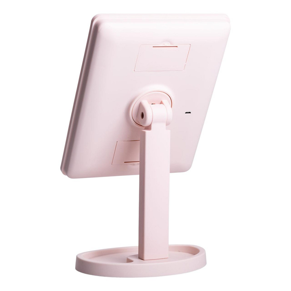 Yiwu Настільне дзеркало з підсвічуванням 22 LED для макіяжу 21х16 см прямокутне на ніжці USB Ро Коломыя - изображение 3