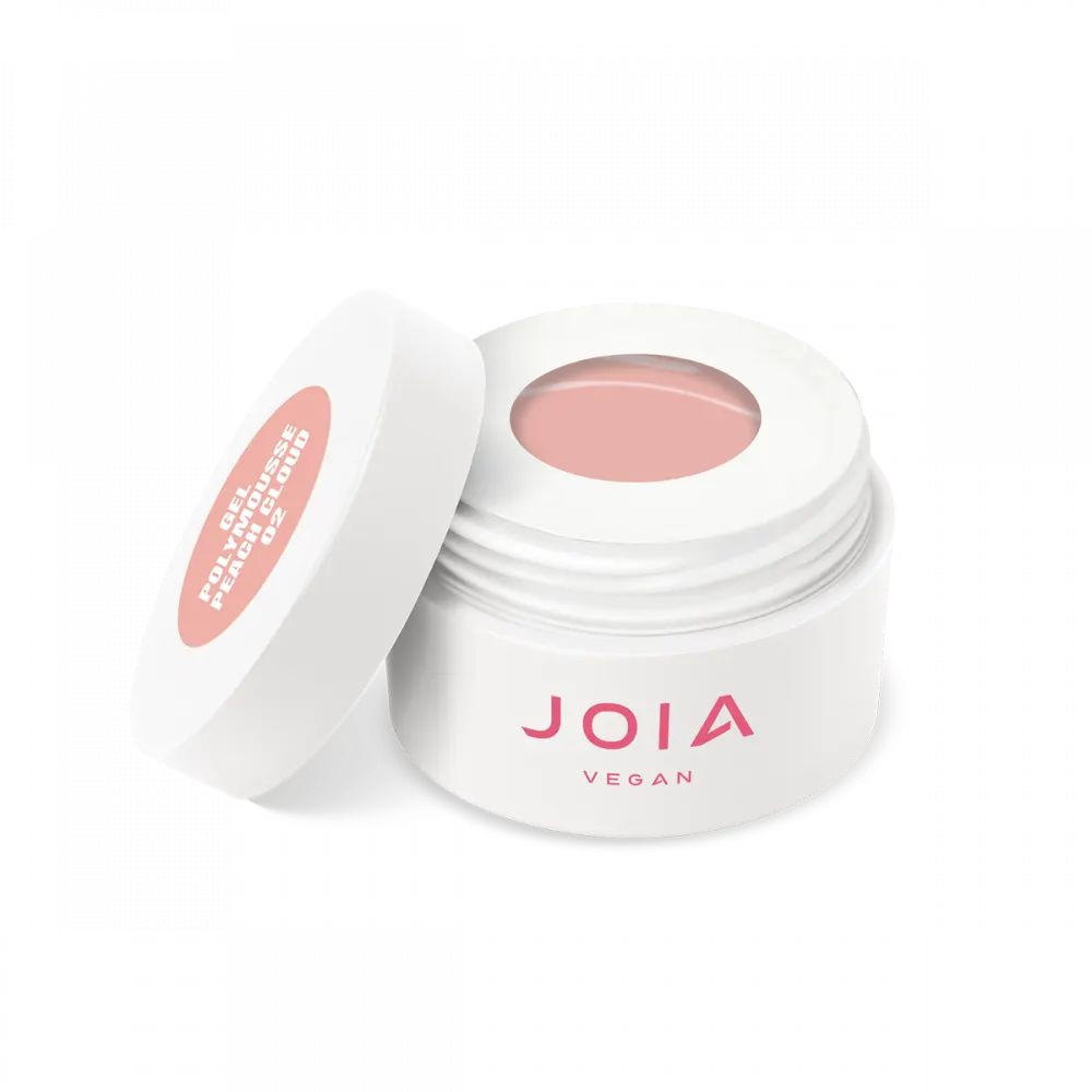 Муссовый акри-гель Polymousse Gel бежевый 02 Peach Cloud JOIA vegan 15 мл Киев - изображение 8