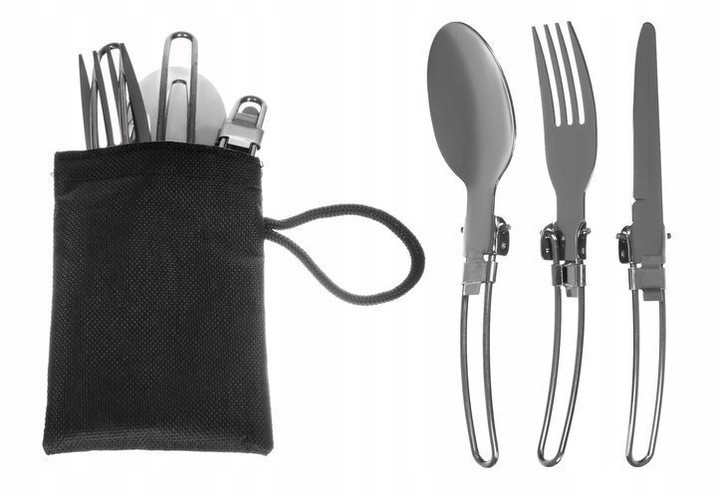 Туристичний Набір посуду з 18 елементів із сумкою Trizand (14224) Нововолинськ - фото 7