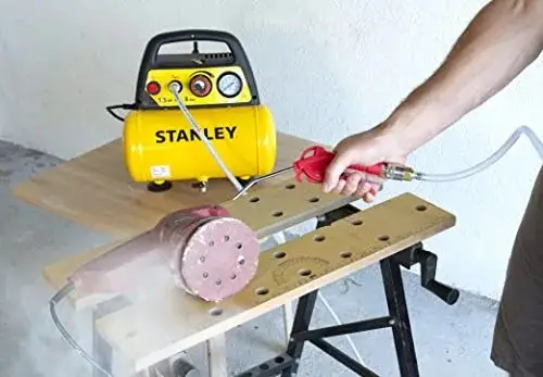 Мощный воздушный компрессор безмасляный STANLEY DN200/8/6 : 1.1 кВт, 6 л, 180 л/мин Киев - изображение 8