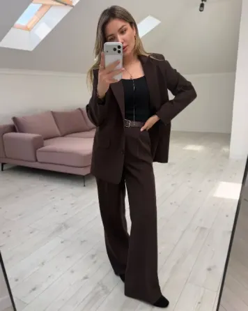 Жіночий костюм креп (жакет + штани) 42–52 | можна окремо Одеса