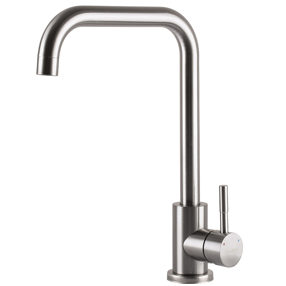 Змішувач для кухні EcoMIX ALPEN AISI-203L Луцк - изображение 3
