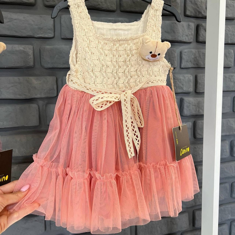 Дитяча Сукня Cumino Кораловий 68-74см пакунок малюка Киев - изображение 2