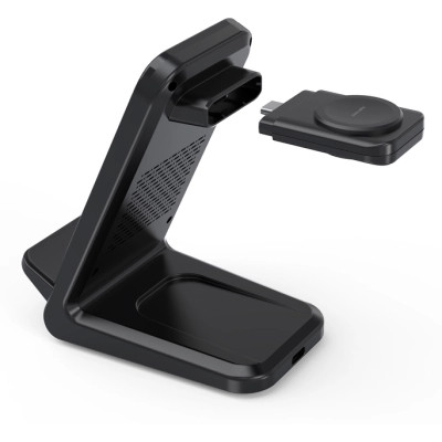 Зарядное устройство Choetech Wireless 3-in-1 15W black (T608-F) Винница - изображение 3