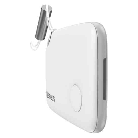 Брелок для пошуку Baseus Intelligent T2 Ropetype anti-los device ZLFDQT2-02 (Білий) Николаев