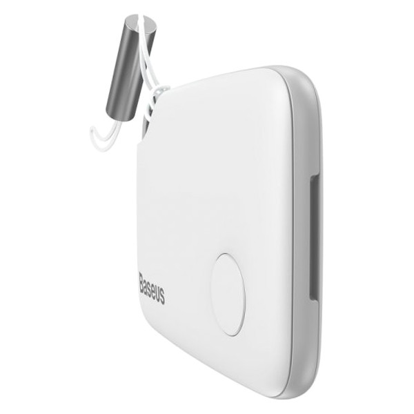 Брелок для пошуку Baseus Intelligent T2 Ropetype anti-los device ZLFDQT2-02 (Білий) Миколаїв - фото 1