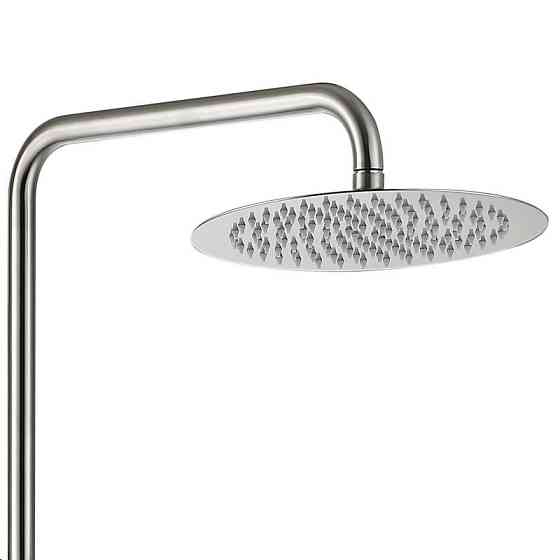 Душевая система наружного монтажа Lidz Aria 1020 на два потребителя (k35) LDARI1020NKS46114 сатин Киев