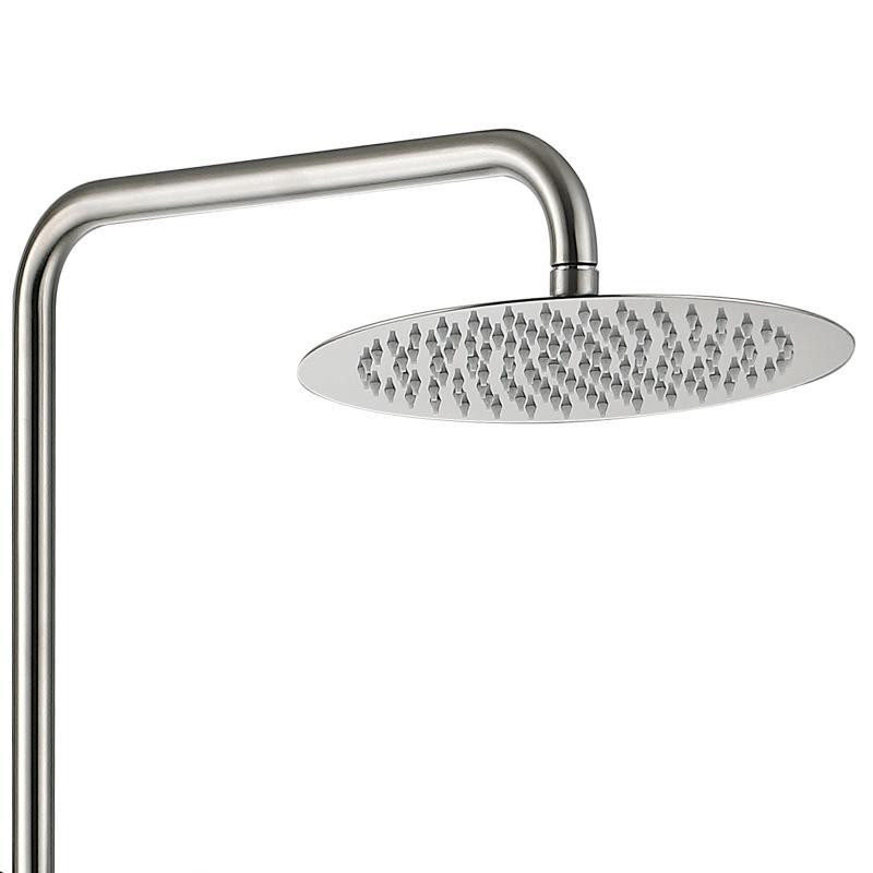 Душова система зовнішнього монтажу Lidz Aria 1020 на два споживача (k35) LDARI1020NKS46114 сатин Київ - фото 5