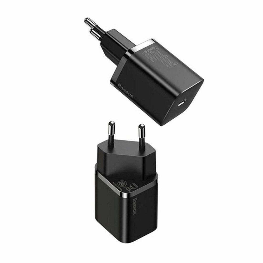 Мережевий зарядний пристрій Baseus Super Si quick charger IC 30W EU, колір чорний CCSUP-J01 Одеса - фото 4