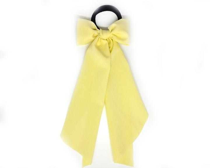 Твилли бант на резинке желтый Киев - изображение 1