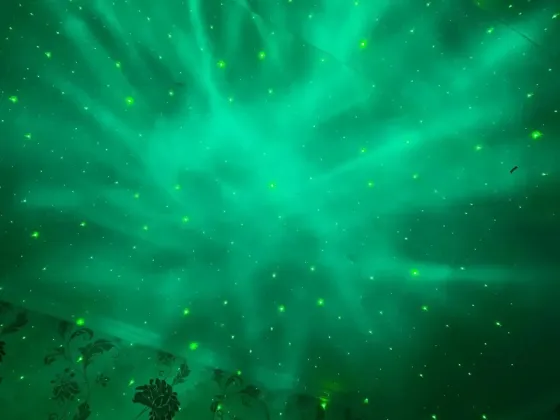 Astronaut Проектор галактики лазерный Астронавт-космонавт, звездное небо на потолке с пультом Белый Коломыя