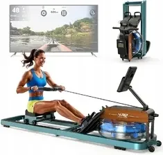 Требний тренажер WIOŚLARZ WODNY ORISYN ERGOMETR DOMOWY TRENING SKŁADANY DO 160kg BLUETOOTH Київ - фото 1