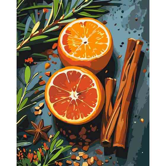 Картина за номерами "Спеції для глінтвейну" 12042-AC 40х50 см Вінниця