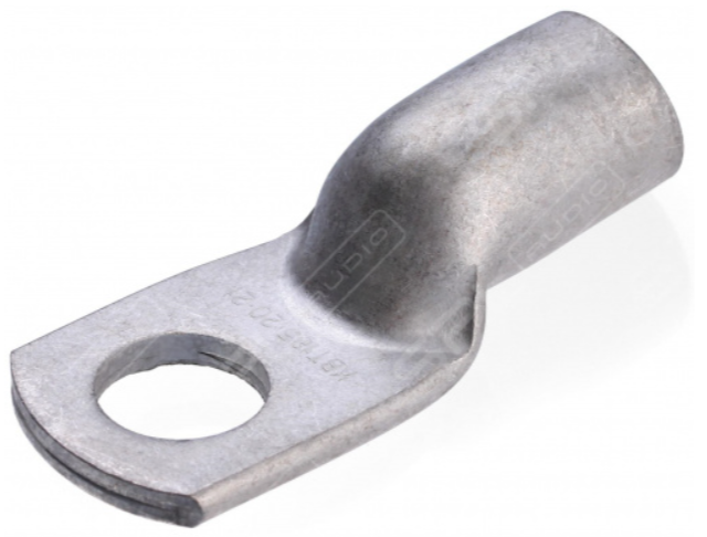 Кабельний наконечник мідний луджений неізольований 10мм.кв., діам. отв.-6,5мм Полтава - фото 1