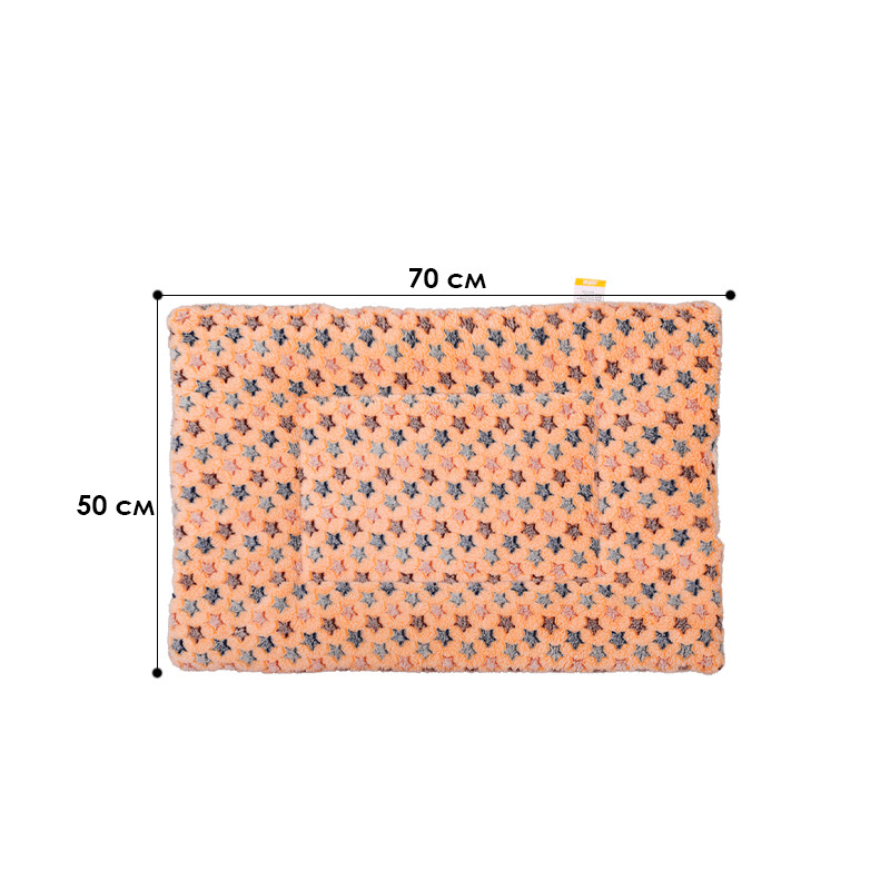 Лежак для домашнего животного для котов и собак Taotaopets 573301 Yellow Stars L Київ - фото 5