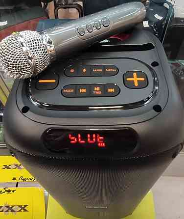 Беспроводная акустика с микрофоном мощность 1000Вт блютуз колонка. Харьков