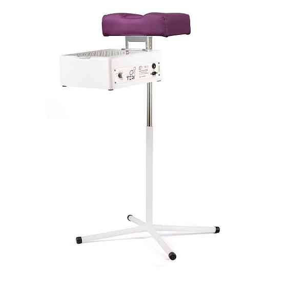 Педикюрная подставка для настольных вытяжек Teri с пурпурным верхом Киев