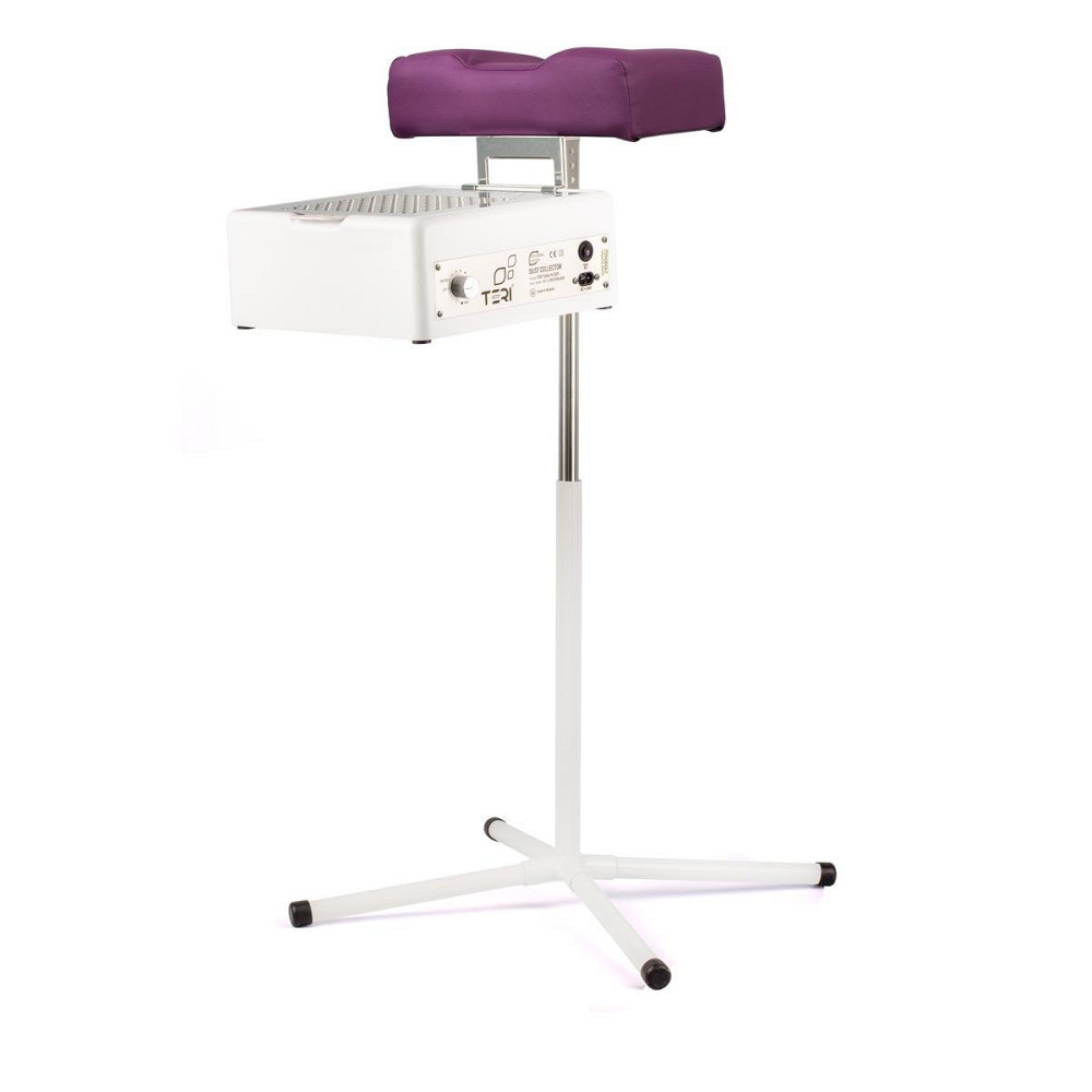 Педикюрная подставка для настольных вытяжек Teri с пурпурным верхом Киев - изображение 5