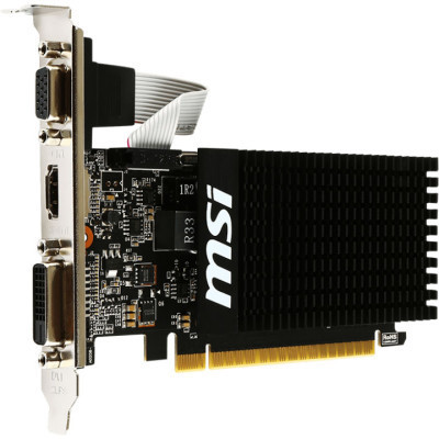 Відеокарта GeForce GT710 2048Mb MSI (GT 710 2GD3H LP) Вінниця - фото 3