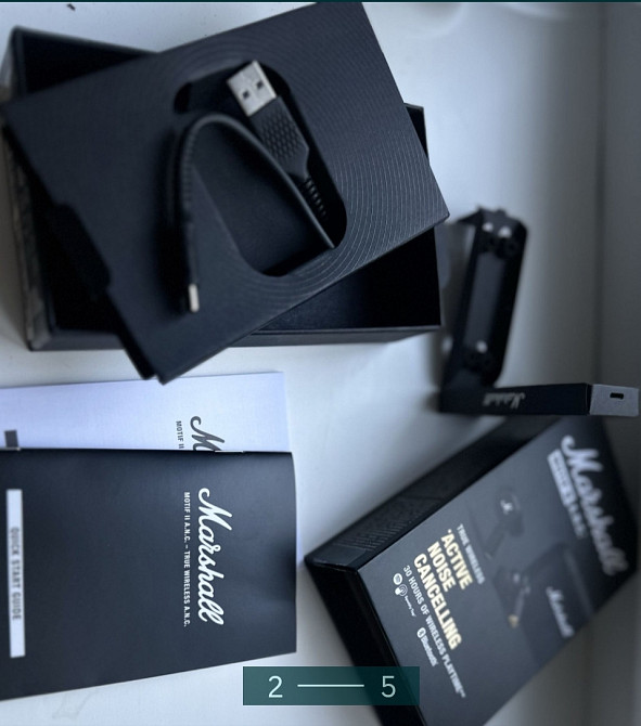 Наушники: Marshall Motif 2 A.N.C. Харьков - изображение 3