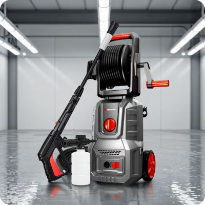 Мощная мойка высокого давления (керхер) INTERTOOL DT-1516: 1800 Вт, макс.7 л/мин, 100-140 бар Киев