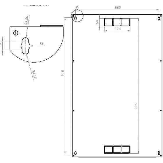 Шафа серверна CMS 21U 600 х 600 х 1040 UA-MGSWA216B для мережевого обладнання Київ