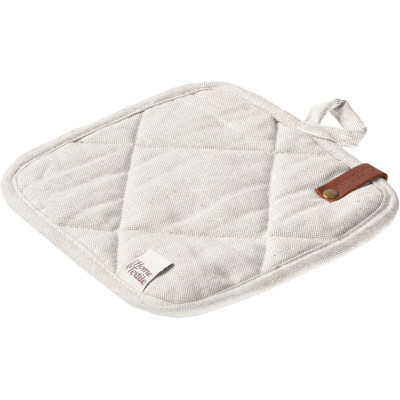 Кухонная прихватка Ardesto Oliver, 20х20 см, 100% хлопок, нап-ч: ватин, серый светлый (ART04OL) Винница - изображение 5