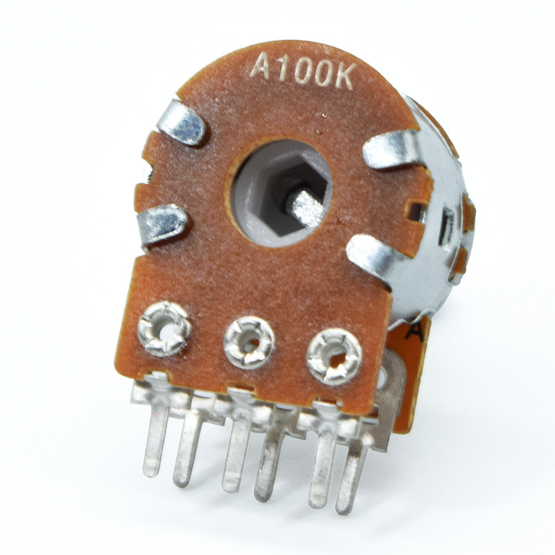 Потенциометр линейный 10 кОм с валом 15 мм Киев - изображение 8