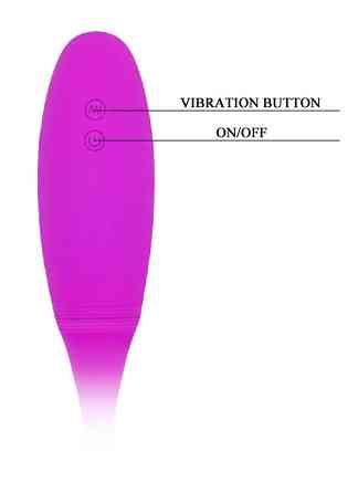 Гибкий двусторонний вибратор PRETTY LOVE - Snaky Vibe, BI-014327-2 Sex Aura Киев