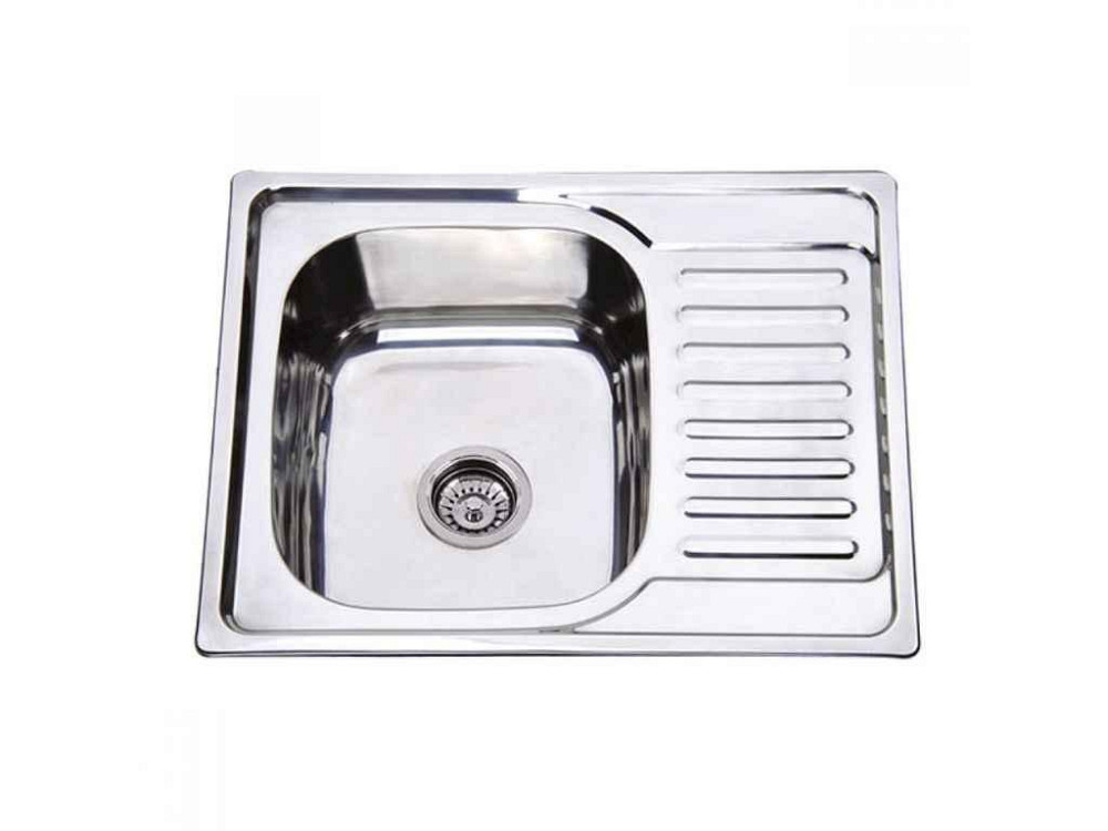 Мойка врезная 630х500х180мм Z6350-08-180MD (micro decor) ТМ ZERIX Solmir Киев - изображение 1