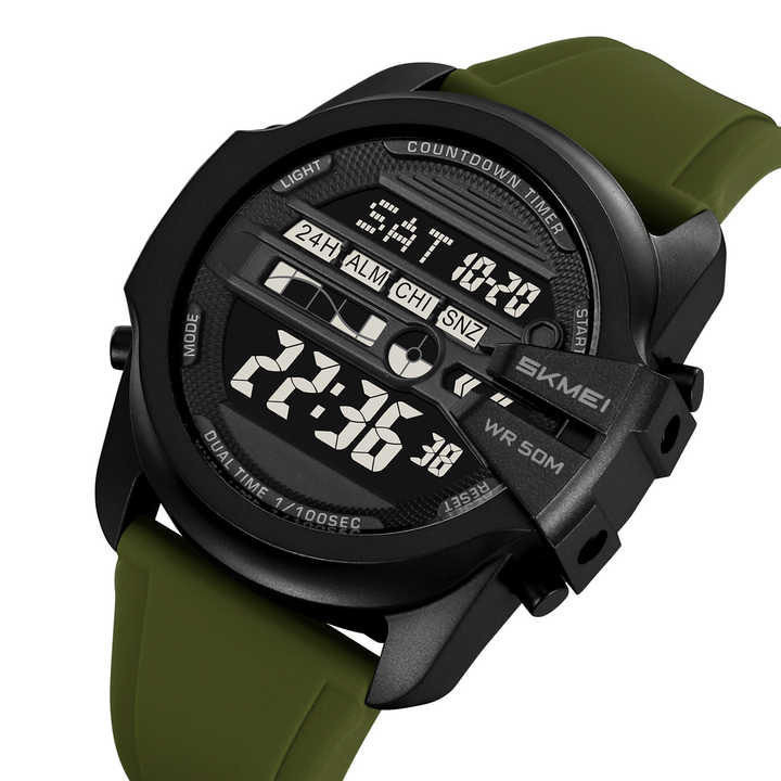 Якісні спортивні годинники SKMEI, Військові годинники для військовослужбовців Водонепроникні QD-68 Львів - фото 1