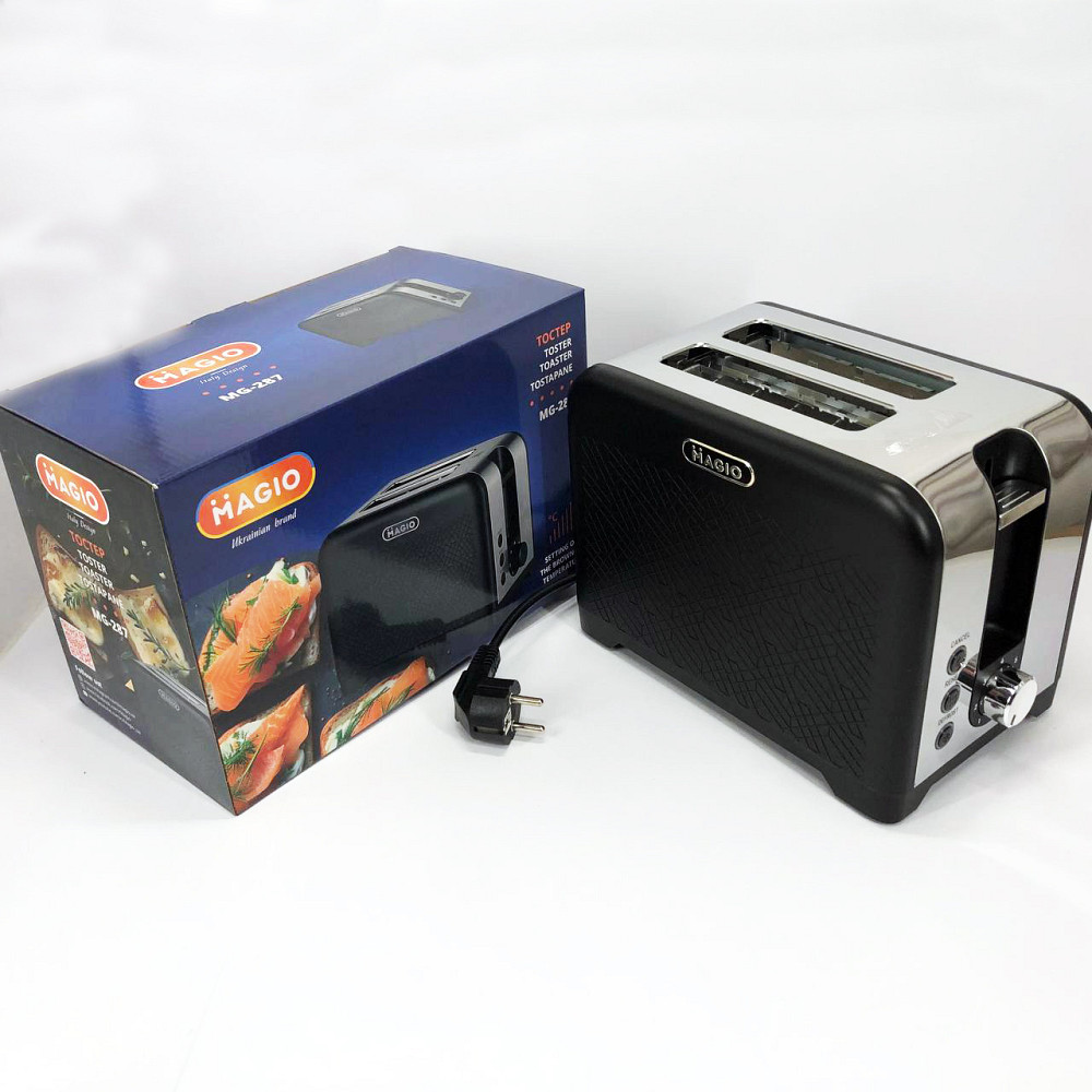 Тостери електричні, Тостер з автоцентруванням, Електротостер побутовий, Тостер для смаження хліба VX-24 Львів - фото 10