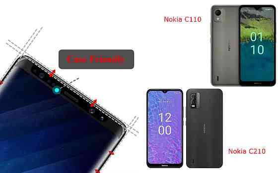 Захисне скло HyperGlass Pro для Nokia C110, Nokia C210 – максимальна чутливість та захист Київ