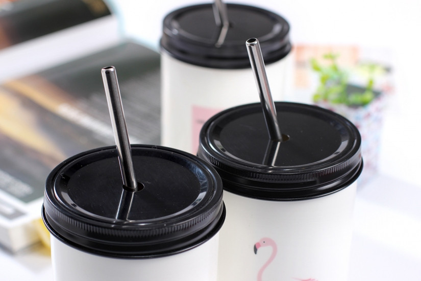 Склянка з трубочкою Рожевий Фламінго Вінниця - фото 3