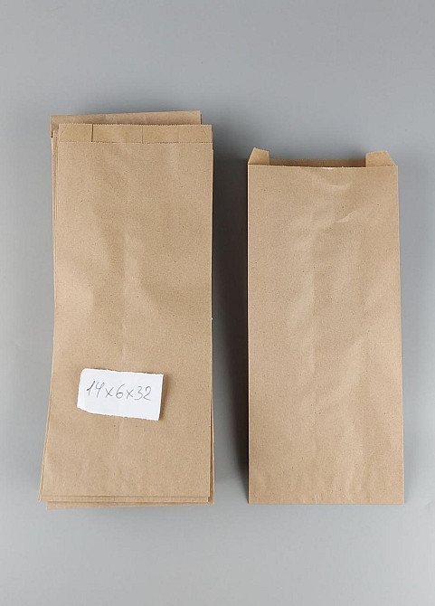 Бумажные пакеты саше14/6*30 коричневый (100 шт) Харьков - изображение 3